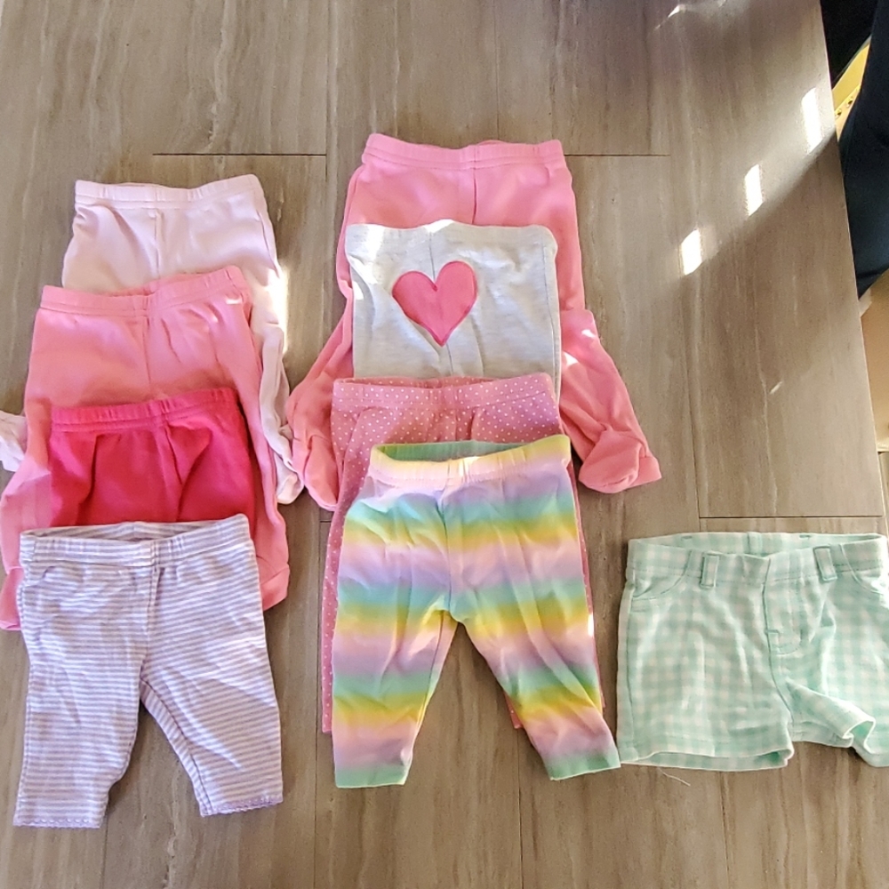 3 for $20!!!! 9 Pairs of Baby bottoms!